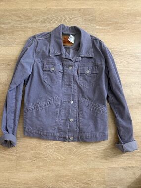 Levi's Women's Corduroy Trucker Jacket in Lavender